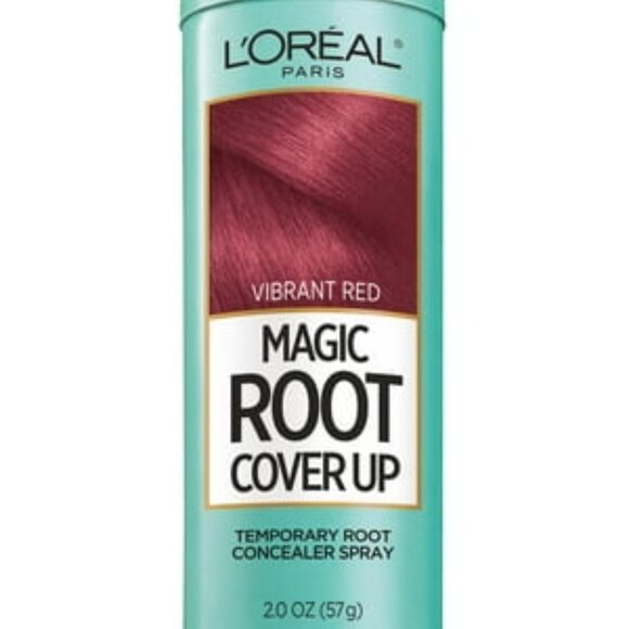 L'Oreal Paris Magic Root Cover Up, Bright Red, Aerosol, 2 oz - Picture 1 of 4